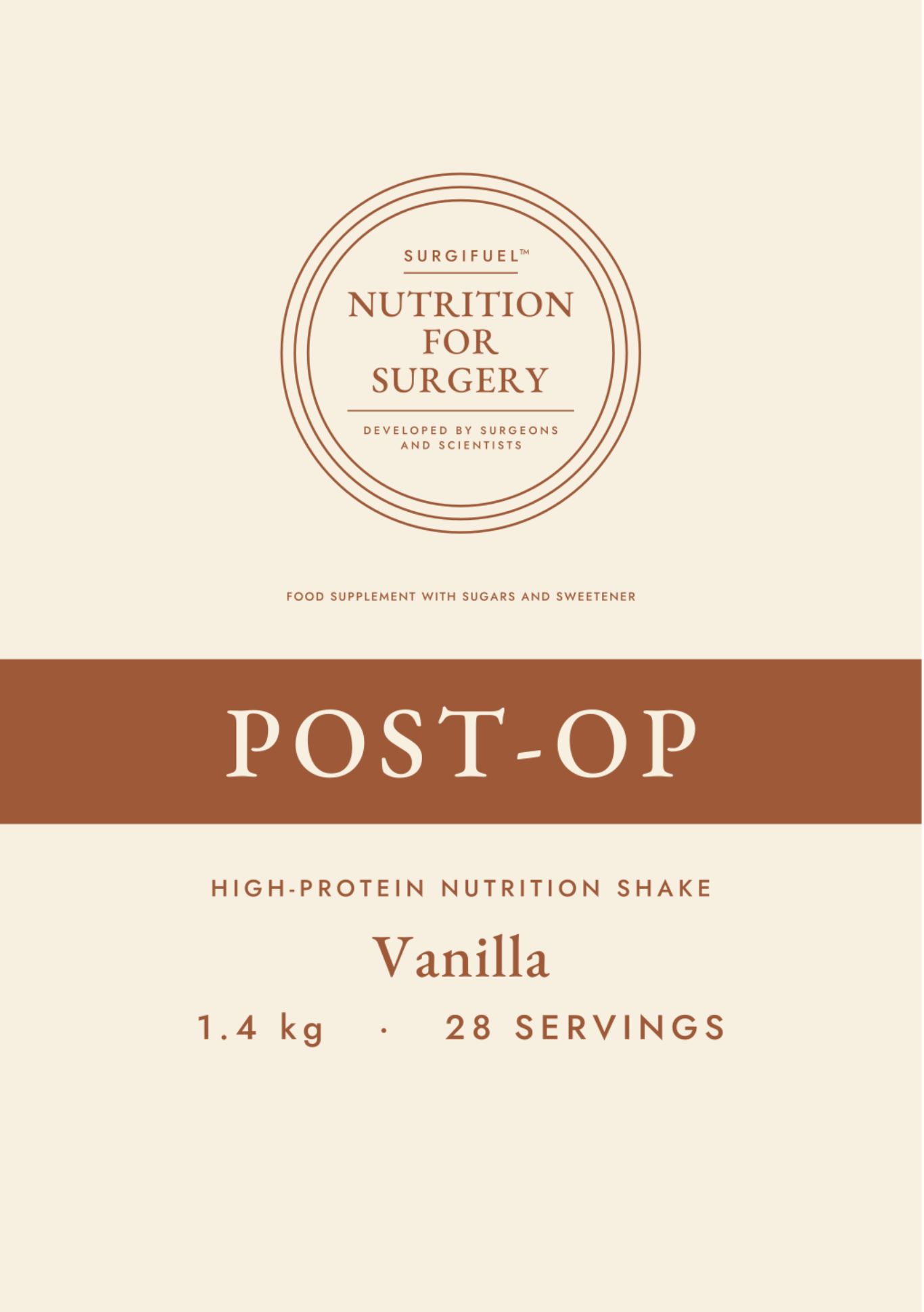 SurgiFuel™ Post-Op pack